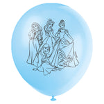 Disney Princess 12" Latex Balloons, 8ct - Image 5