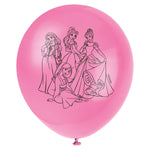 Disney Princess 12" Latex Balloons, 8ct - Image 4