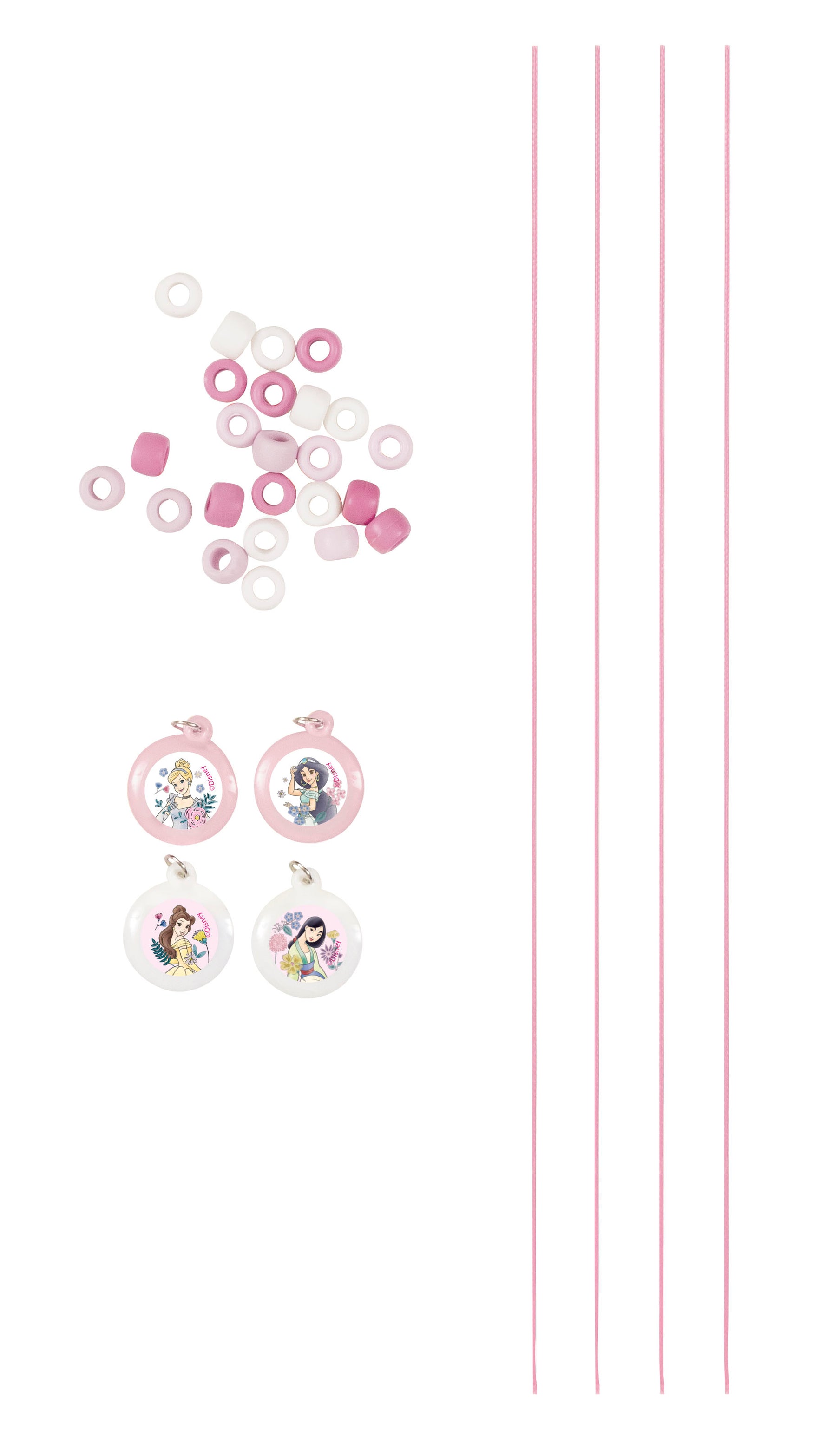 Disney Princess Assorted Charm Bracelets, 4ct - Image 5