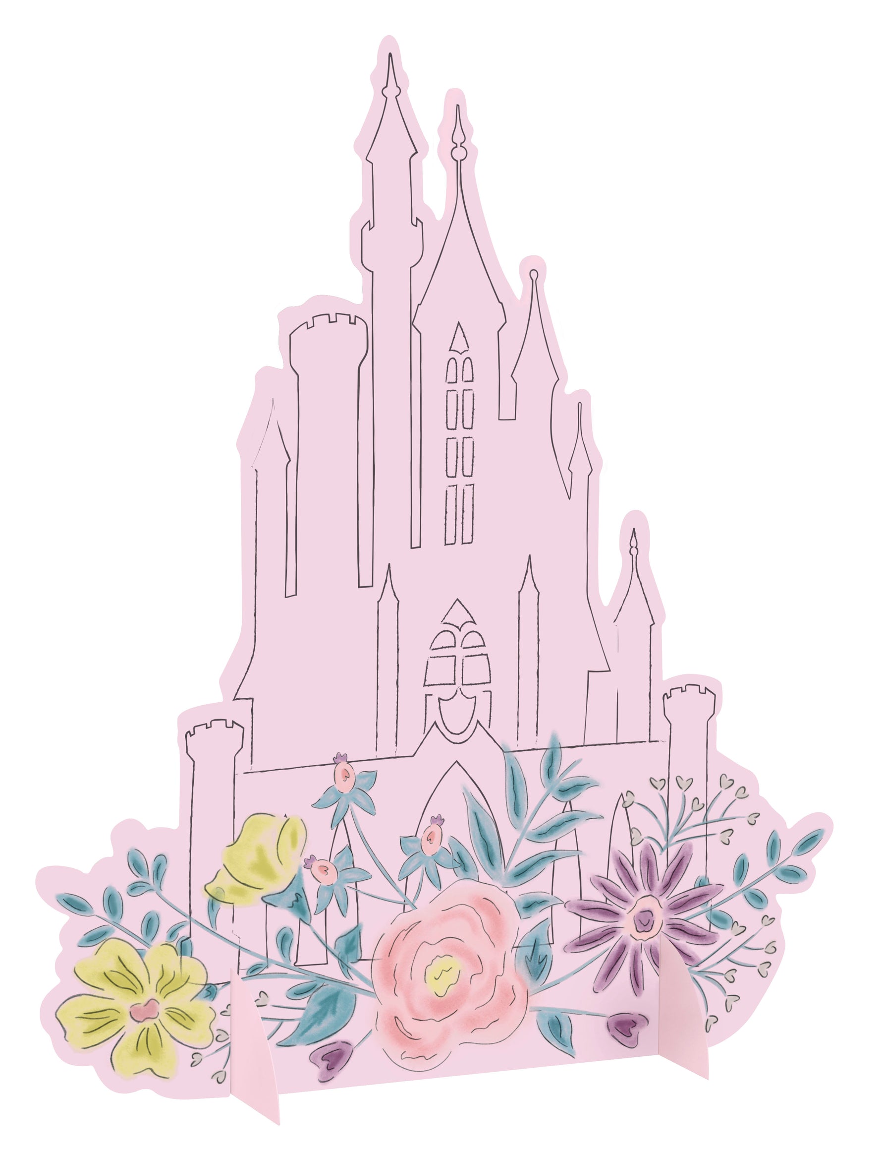 Disney Princess Assorted Standing Puff Tissue Centerpieces, 8ct - Image 4