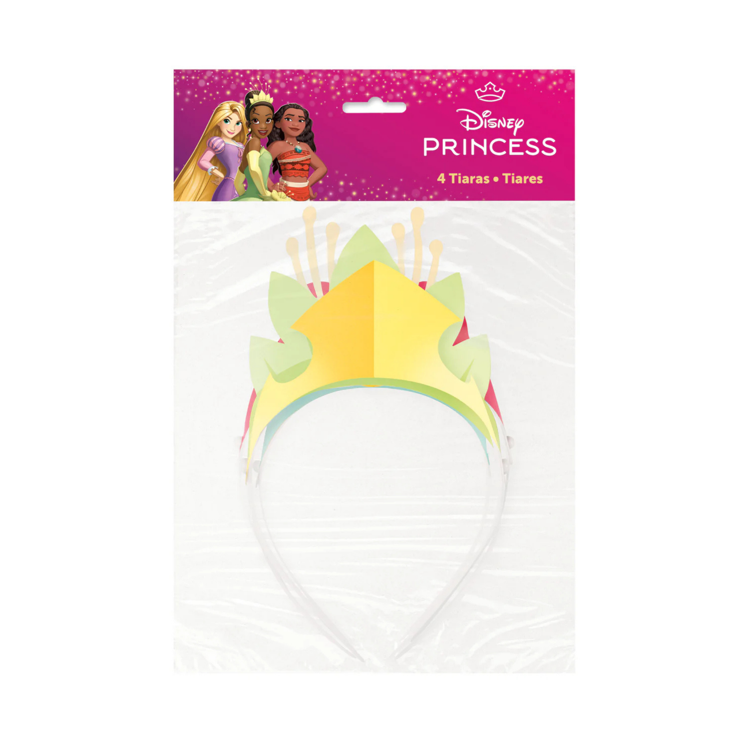 Disney Princess Paper Headbands, 4ct