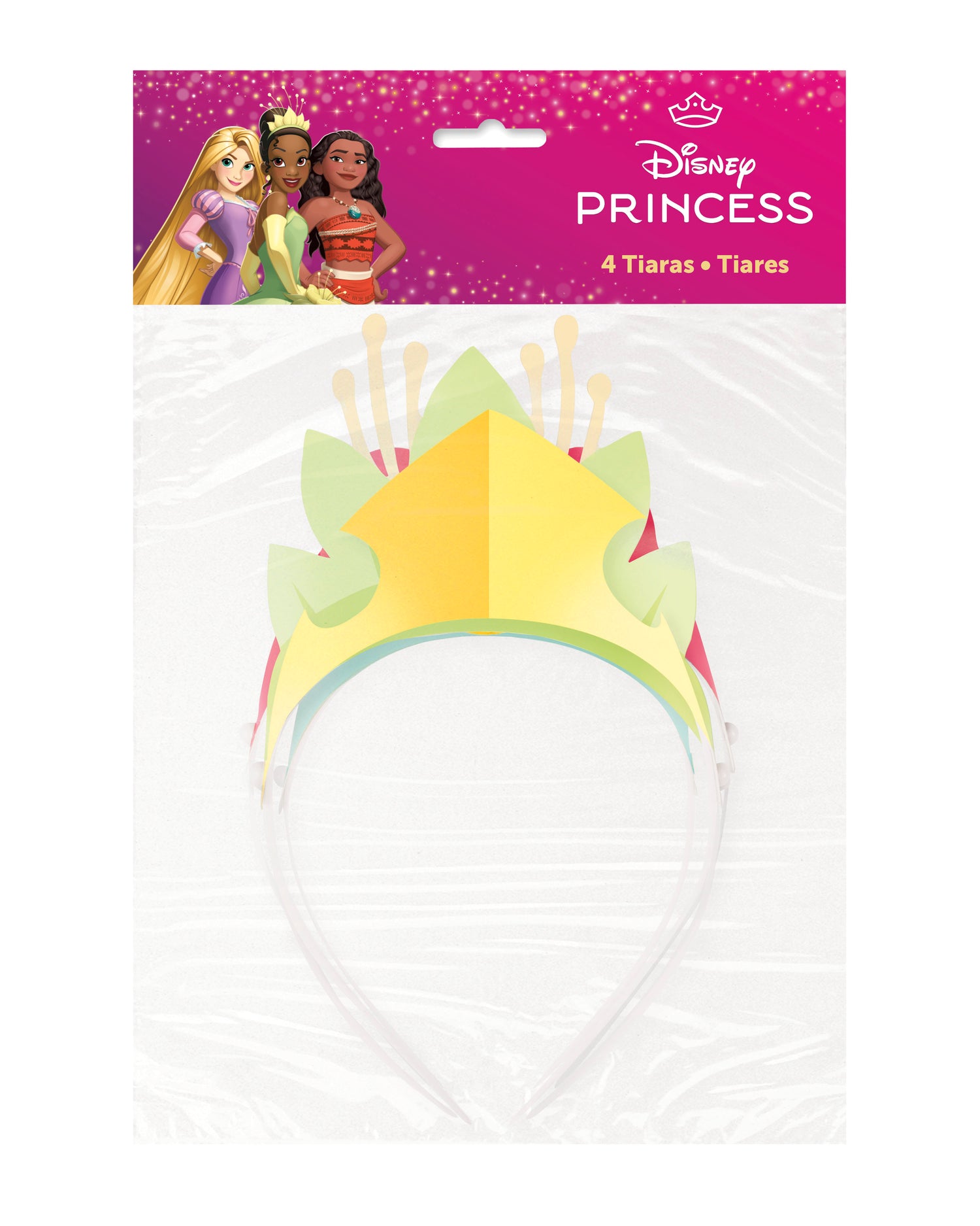 Disney Princess Paper Headbands, 4ct - Image 2