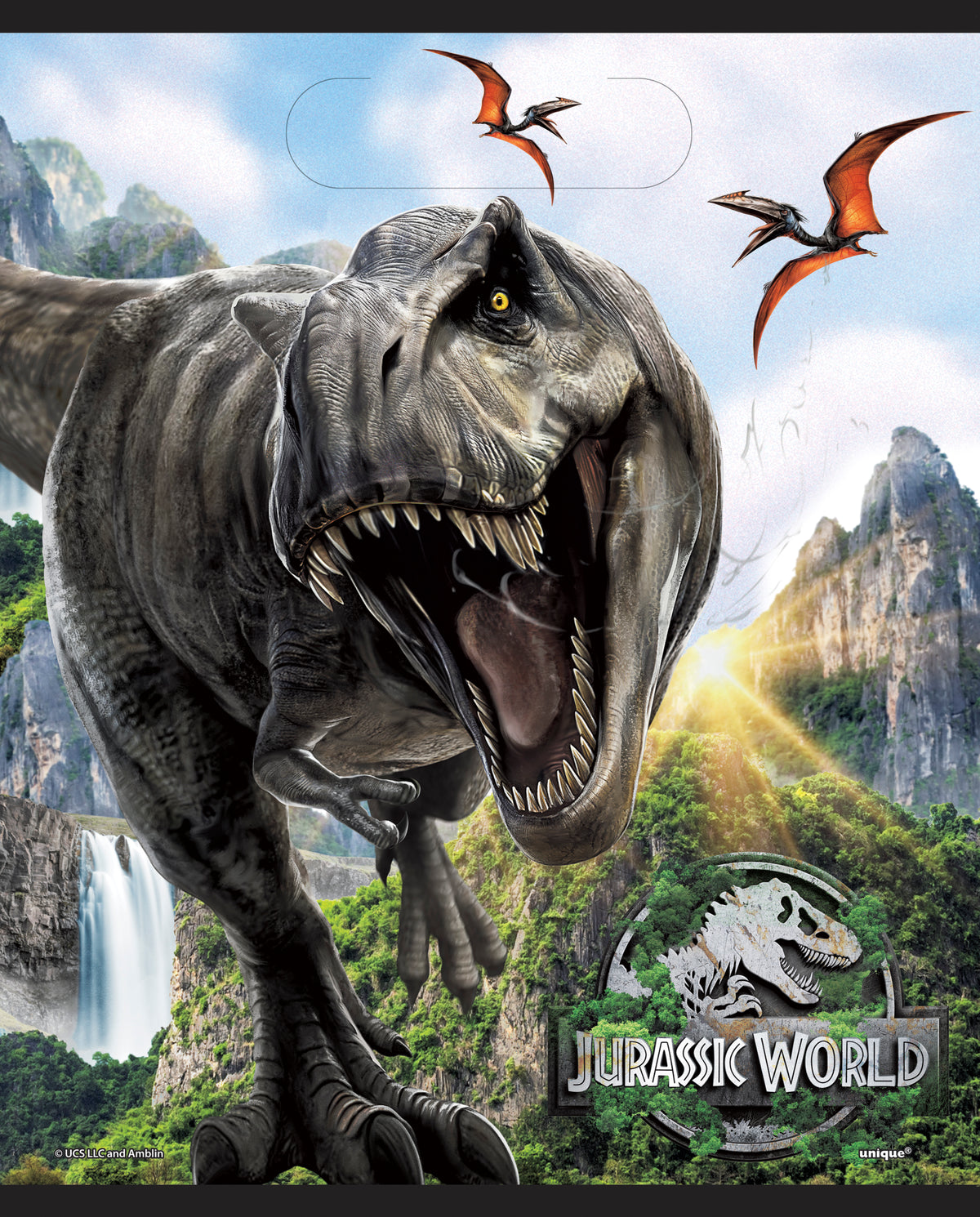 Jurassic World 4 Loot Bags, 8ct