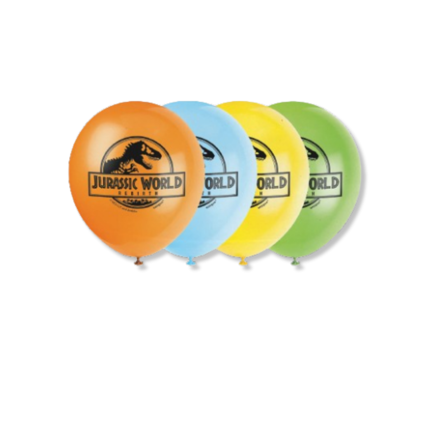 Jurassic World 4 12" Latex Balloons, 8ct