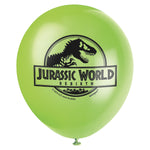 Jurassic World 4 12" Latex Balloons, 8ct - Image 4
