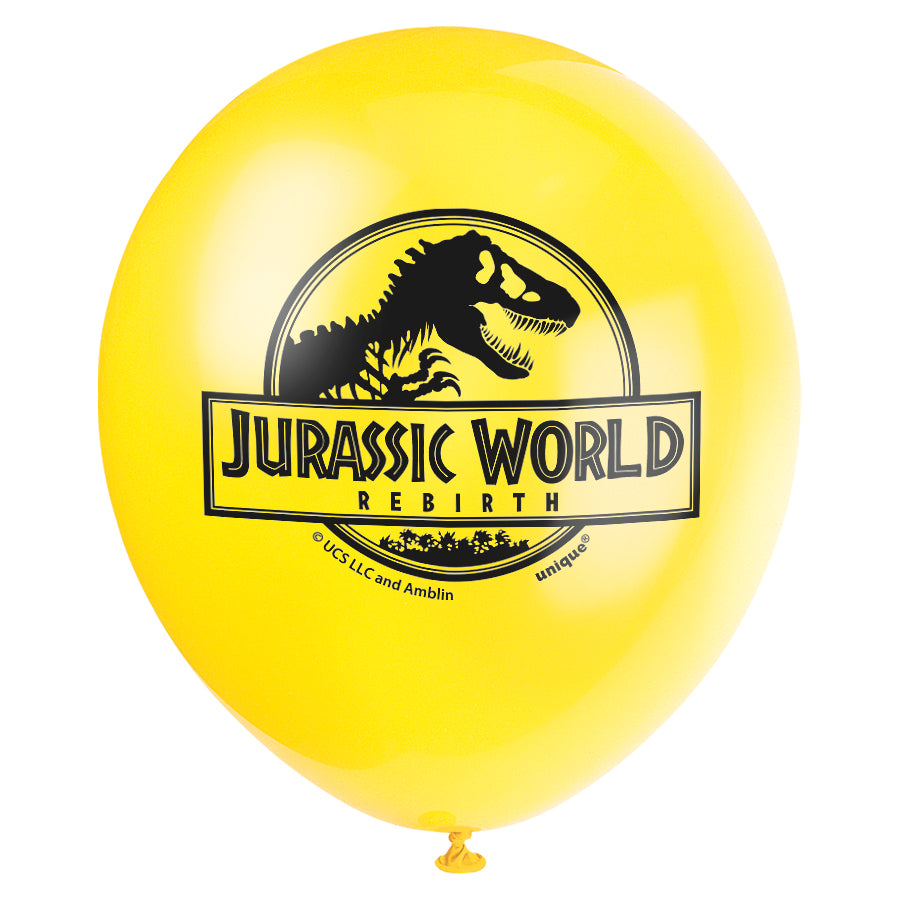Jurassic World 4 12" Latex Balloons, 8ct - Image 5