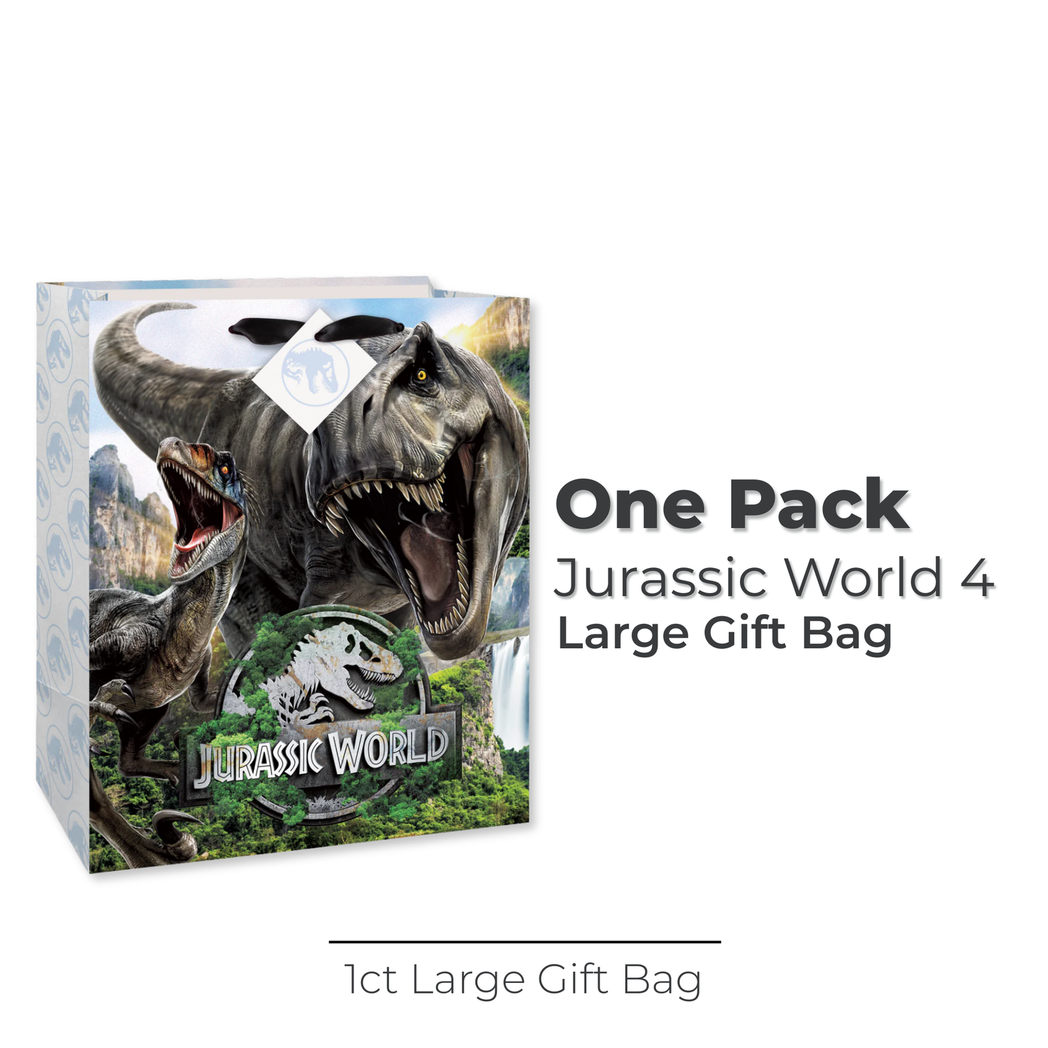 Jurassic World 4 Large Gift Bag