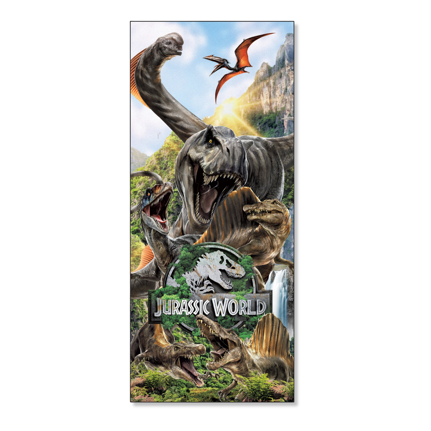 Jurassic World 4 Door Poster, 27" x 60"