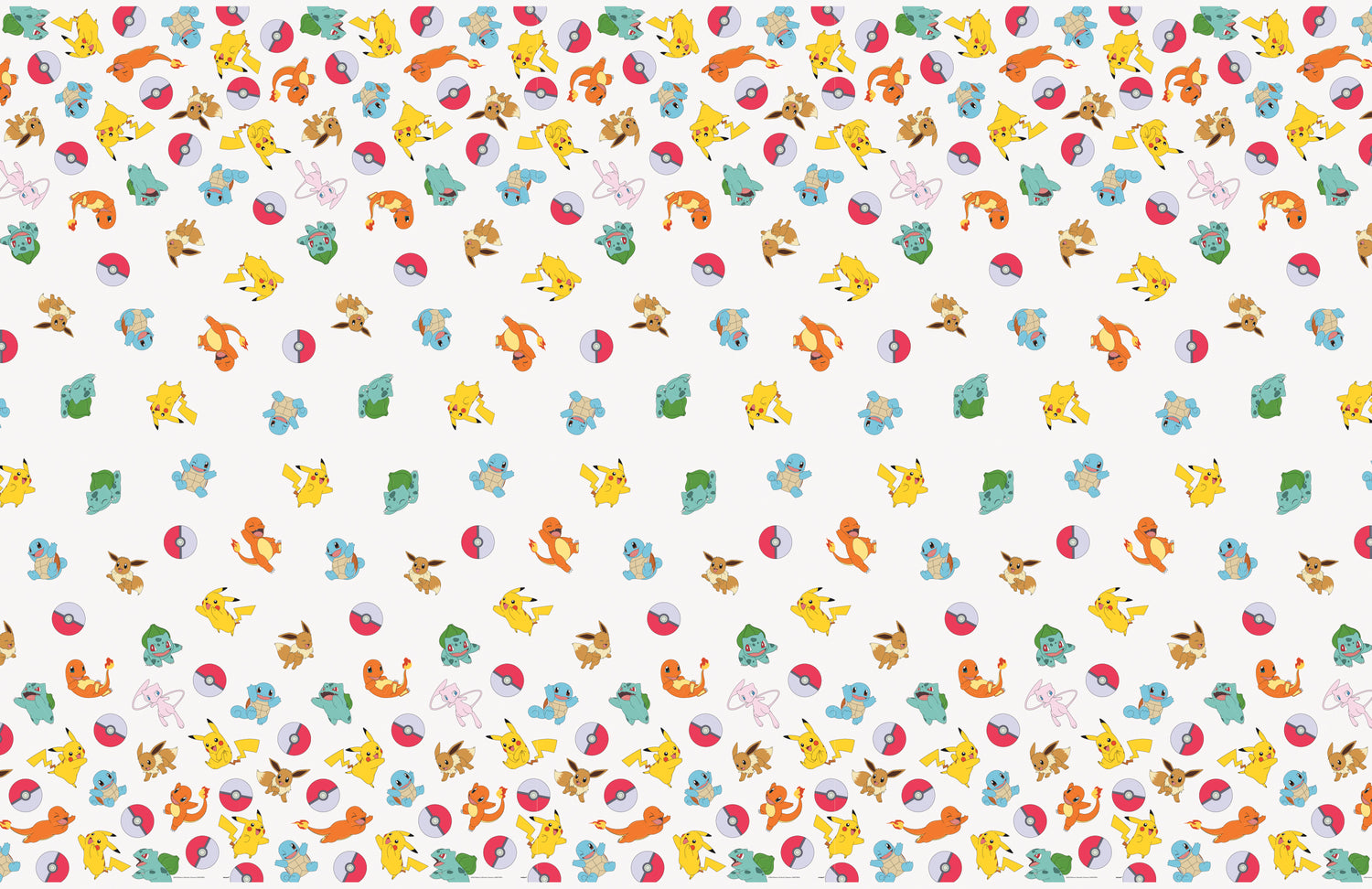 Pokémon Rectangular Plastic Table Cover, 54" x 84" - Short Fold - Image 3