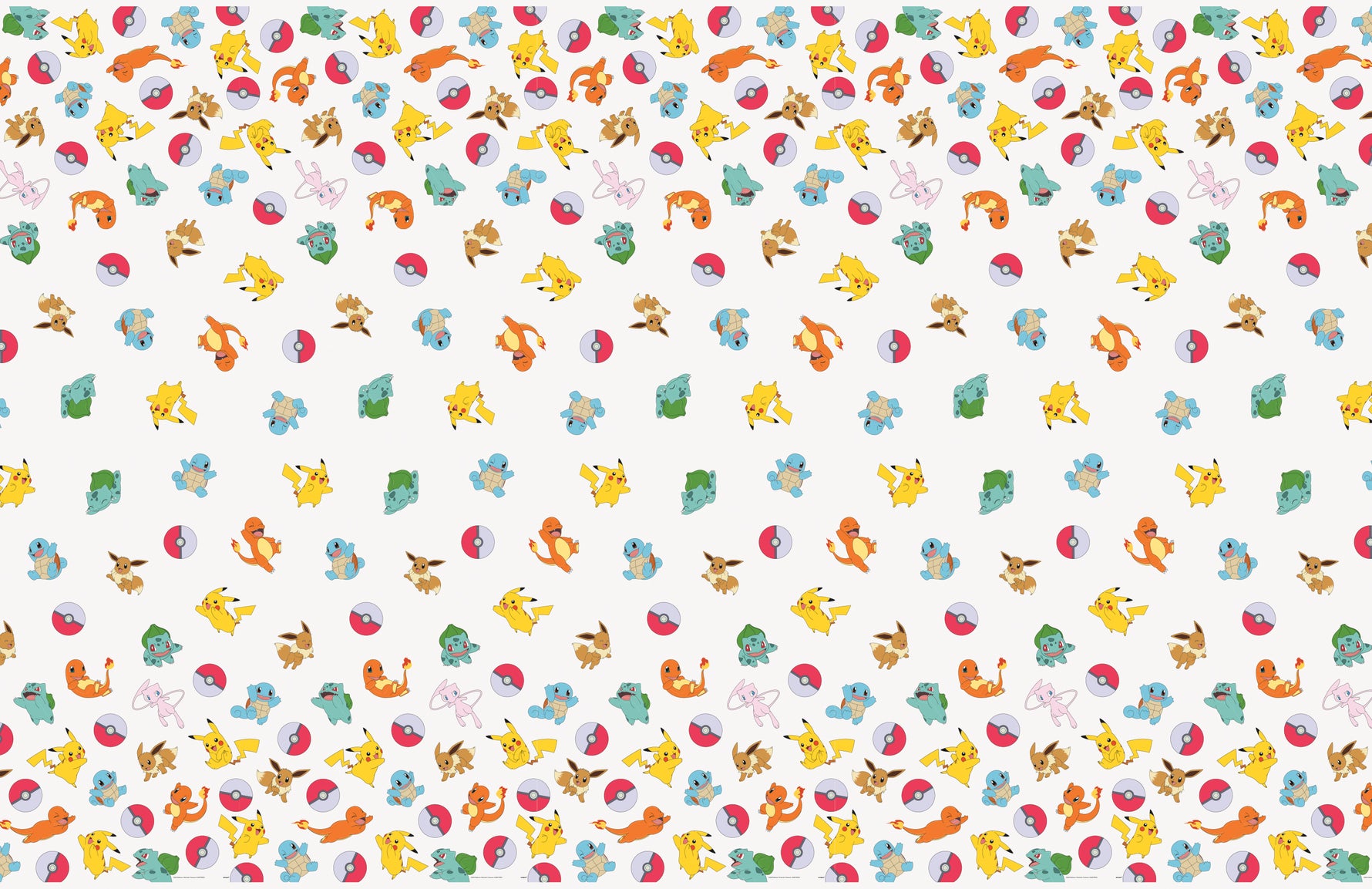 Pokémon Rectangular Plastic Table Cover, 54" x 84" - Short Fold - Image 3