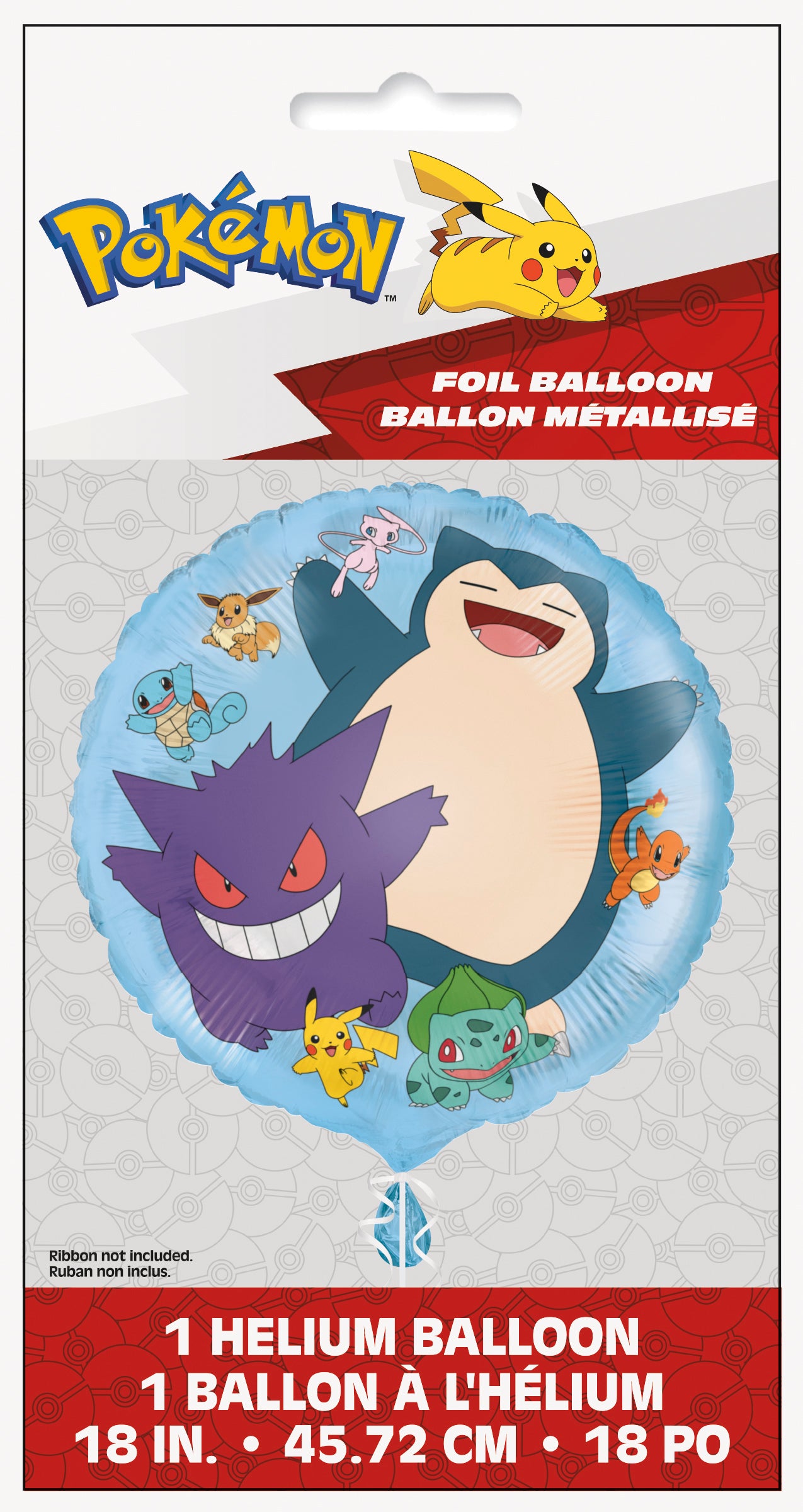 Pokémon 18" Round Foil Balloon - Packaged