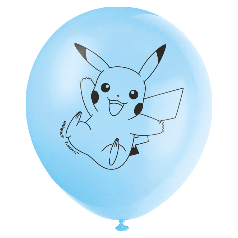 Pokémon 12" Latex Balloons, 8ct - Image 2