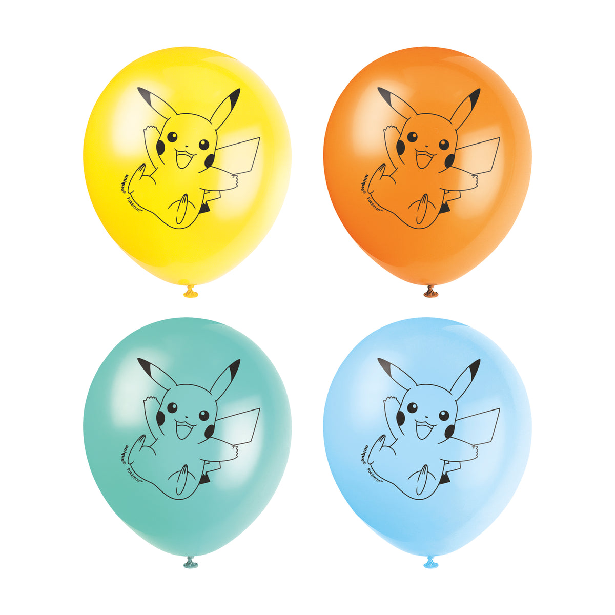 Pokémon 12" Latex Balloons, 8ct - Image 6