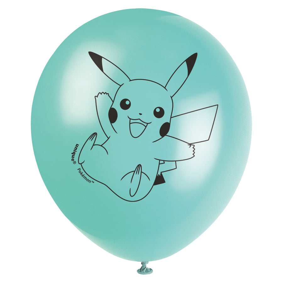 Pokémon 12" Latex Balloons, 8ct - Image 3