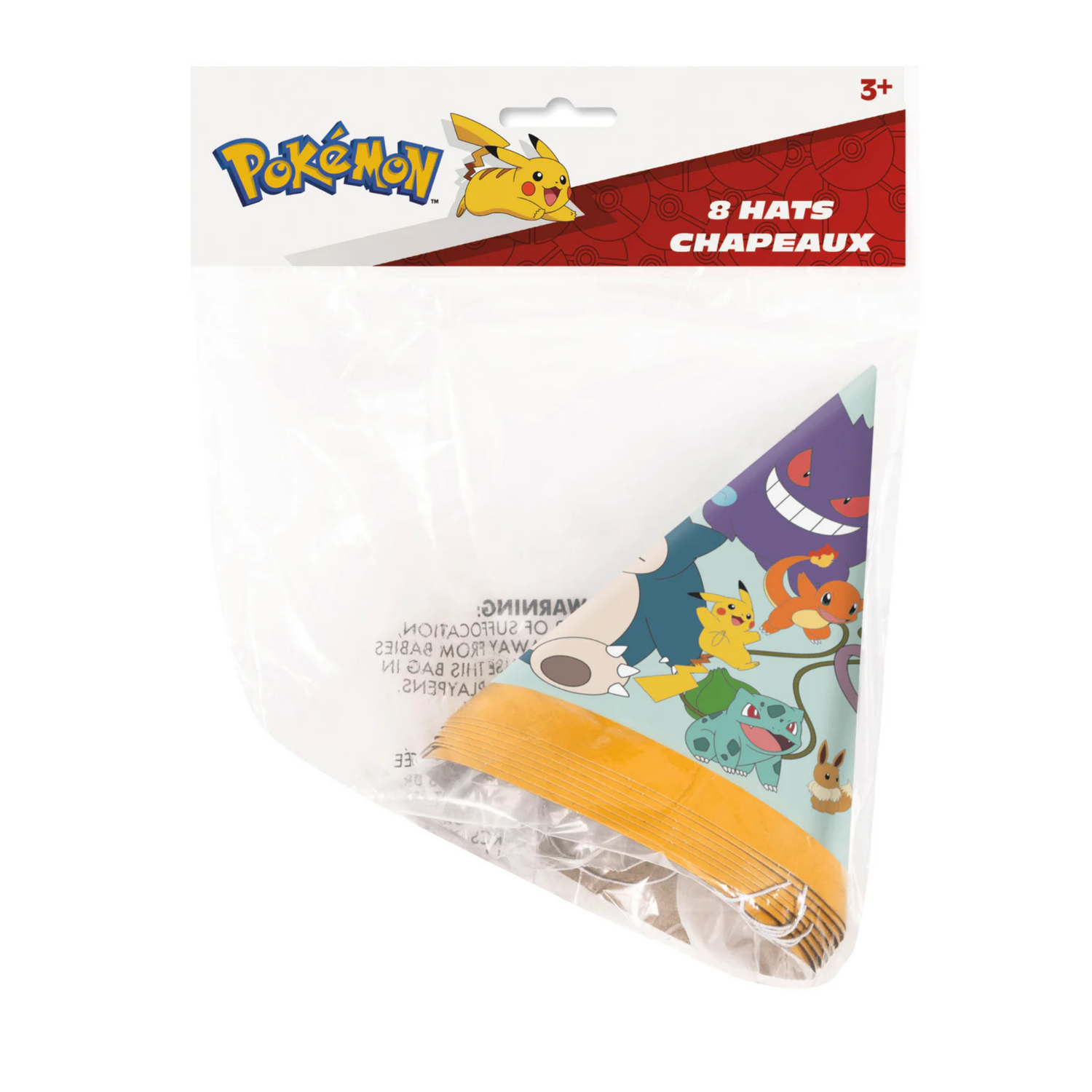 Pokémon Party Hats, 8ct