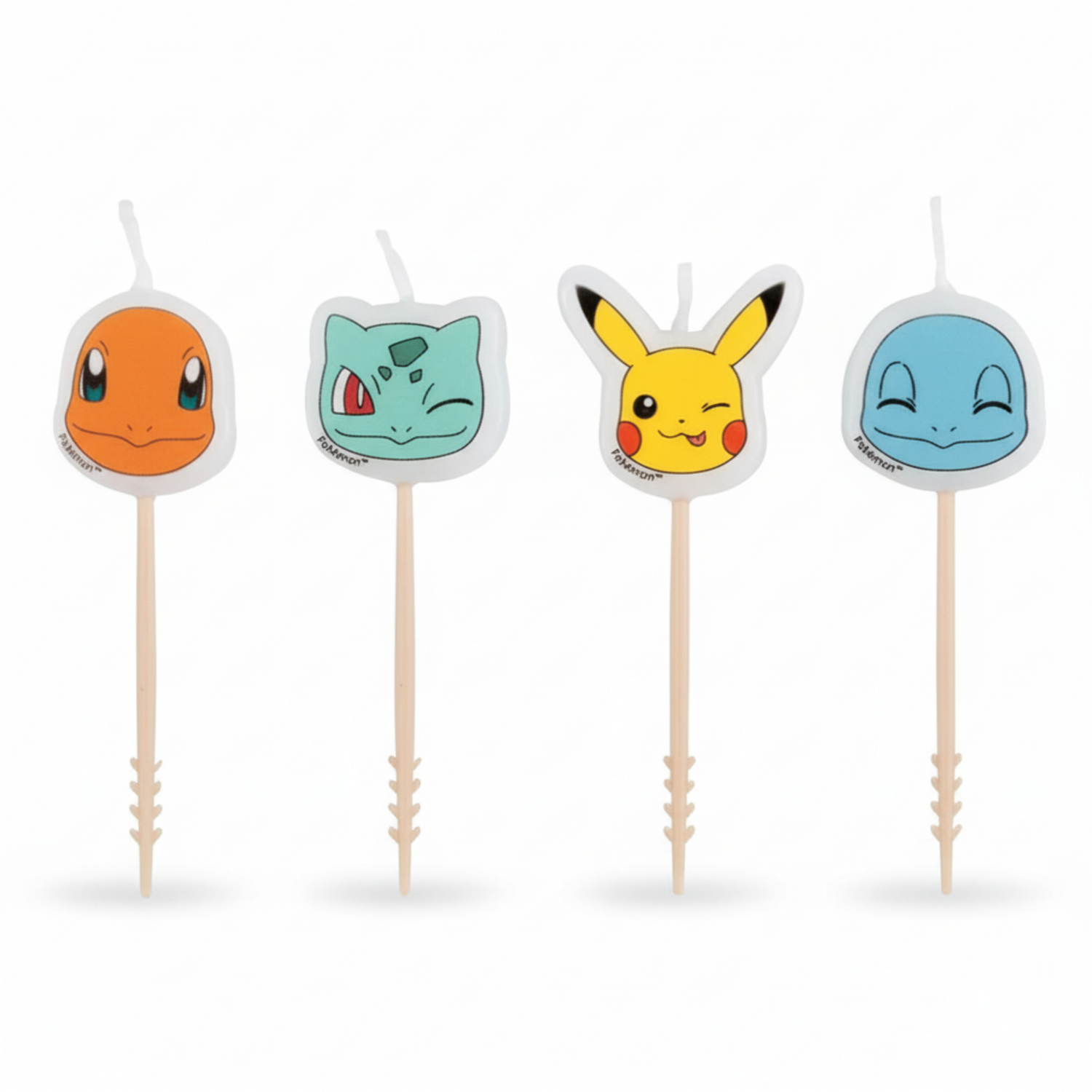 Pokémon Pick Birthday Candles, 4ct