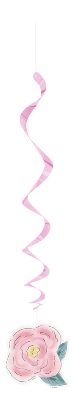 Disney Princess Assorted Hanging Swirl Decorations, 12ct - Image 12