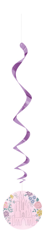 Disney Princess Assorted Hanging Swirl Decorations, 12ct - Image 9