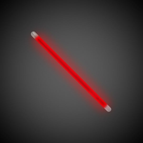 Red Glow 5" Swizzle Sticks