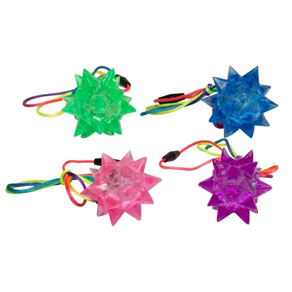 LED Crystal Star Necklaces