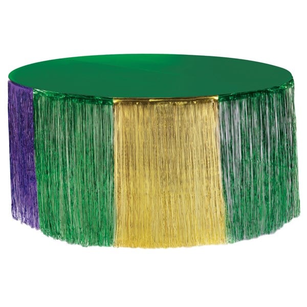 Mardi Gras Metallic Fringe Decoration