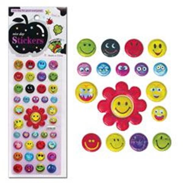 Smiley Face 1/2" Stickers