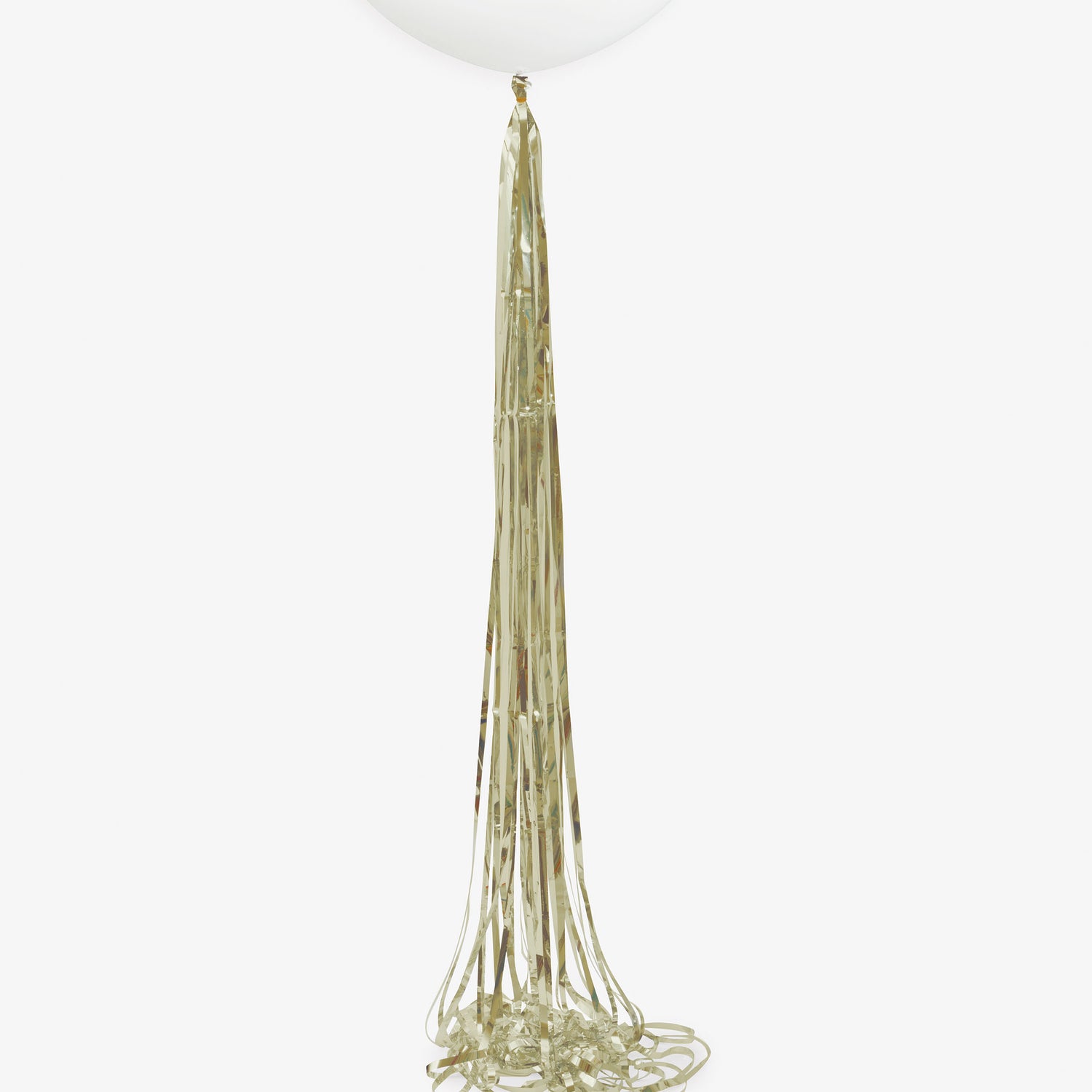 Gold Foil Tassel Balloon Tail, 6 ft