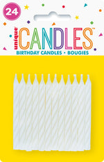 Multicolor Spiral Birthday Candles, 24ct - Image 4