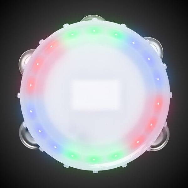 LED White Tambourine