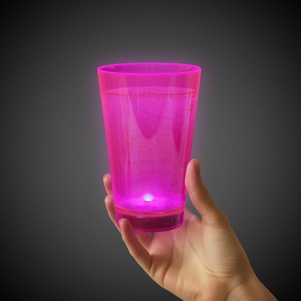 Neon Pink LED 12 oz. Cup