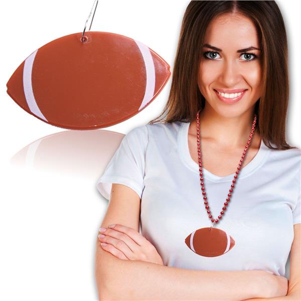 Football Plastic 2 1/2" Medallion