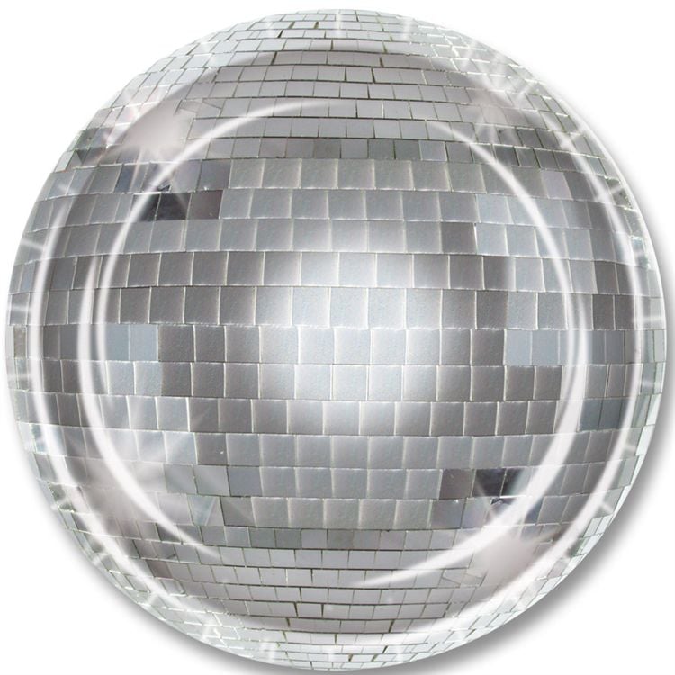 Disco Ball 9" Plates