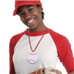 Baseball Plastic 2 1/2" Medallion