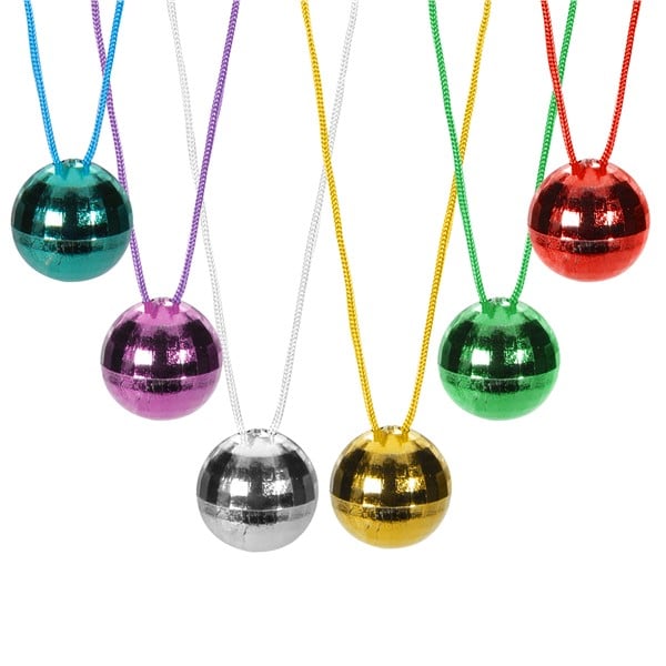 Disco Ball Necklaces