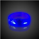 Blue LED Bangle Bracelet
