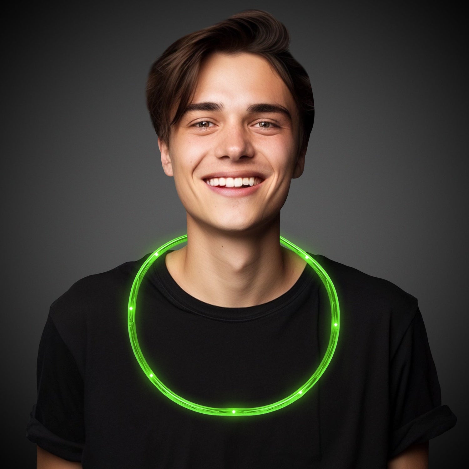 Green LED 27" Necklace