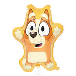 Bluey Bingo Shaped 25" Giant Foil Balloon, Packaged