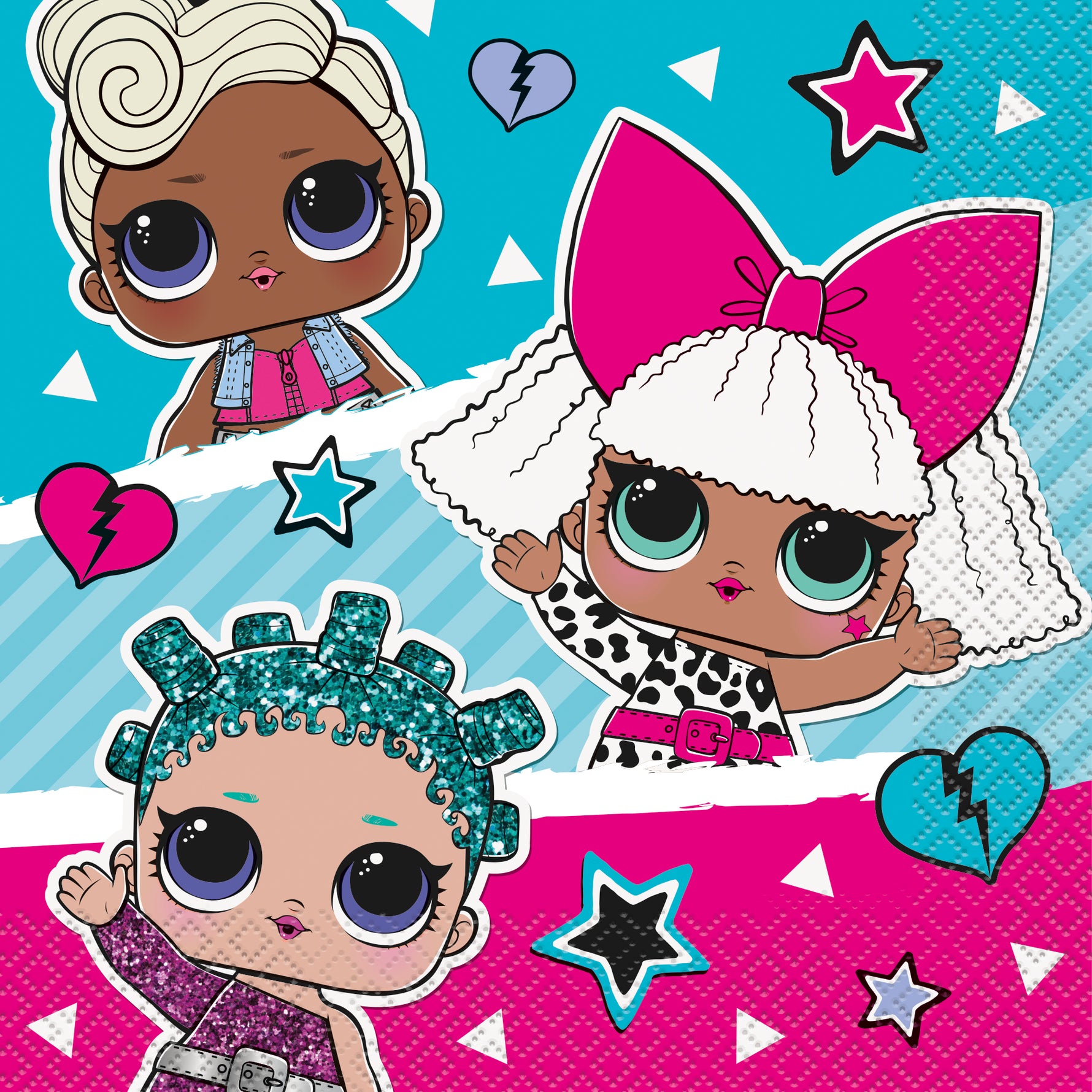 LOL Surprise Luncheon Napkins, 16ct