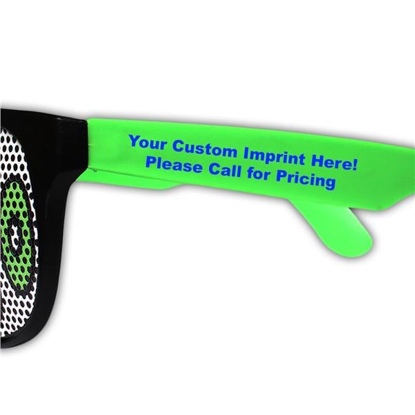 Neon Custom Retro Sunglasses
