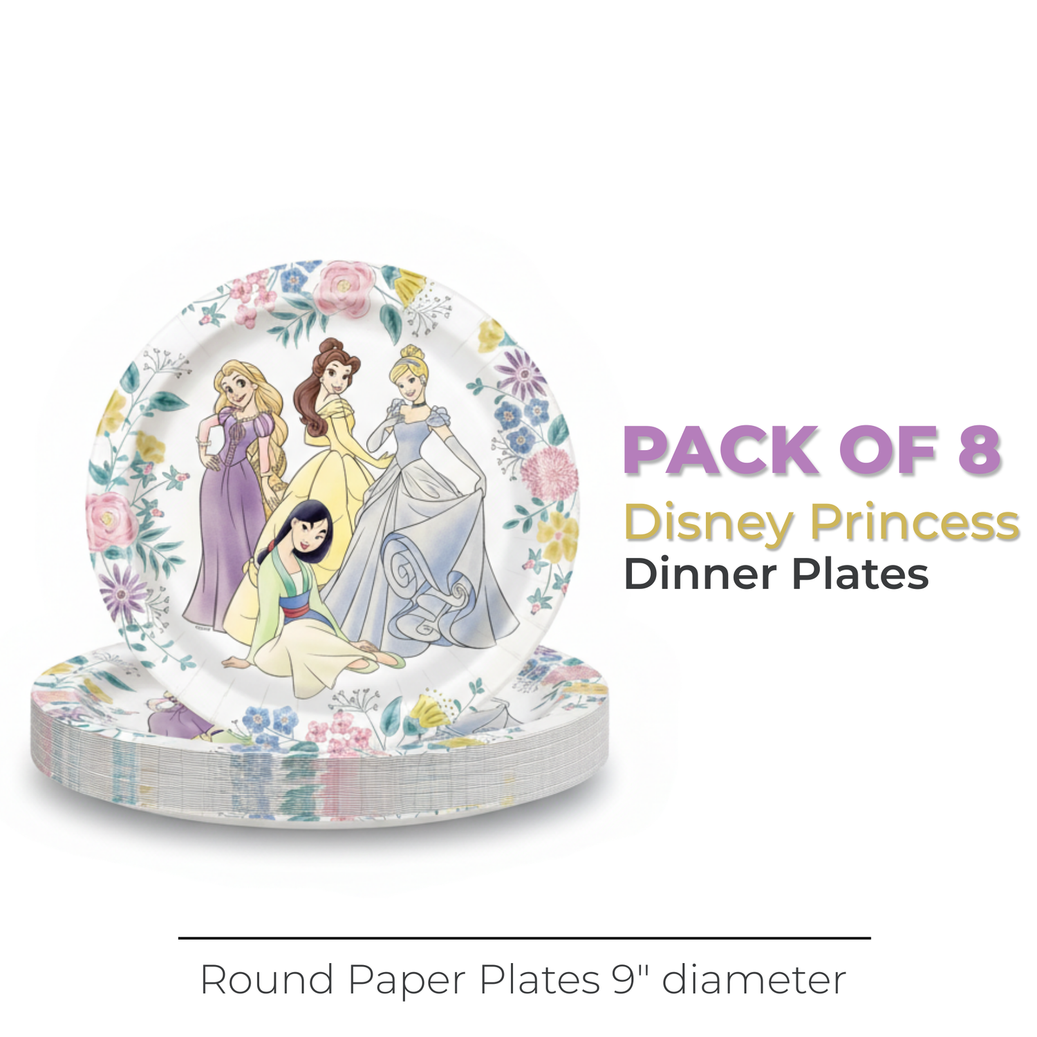 Disney Princess Party Kit for 16 People - Deluxe