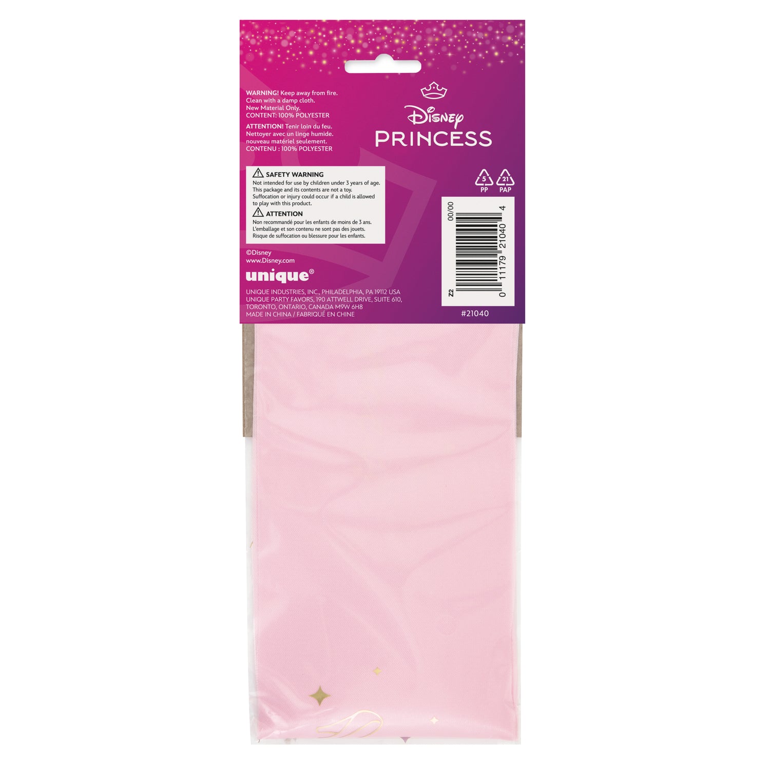 Disney Princess "Birthday Princess" Sash - Image 2