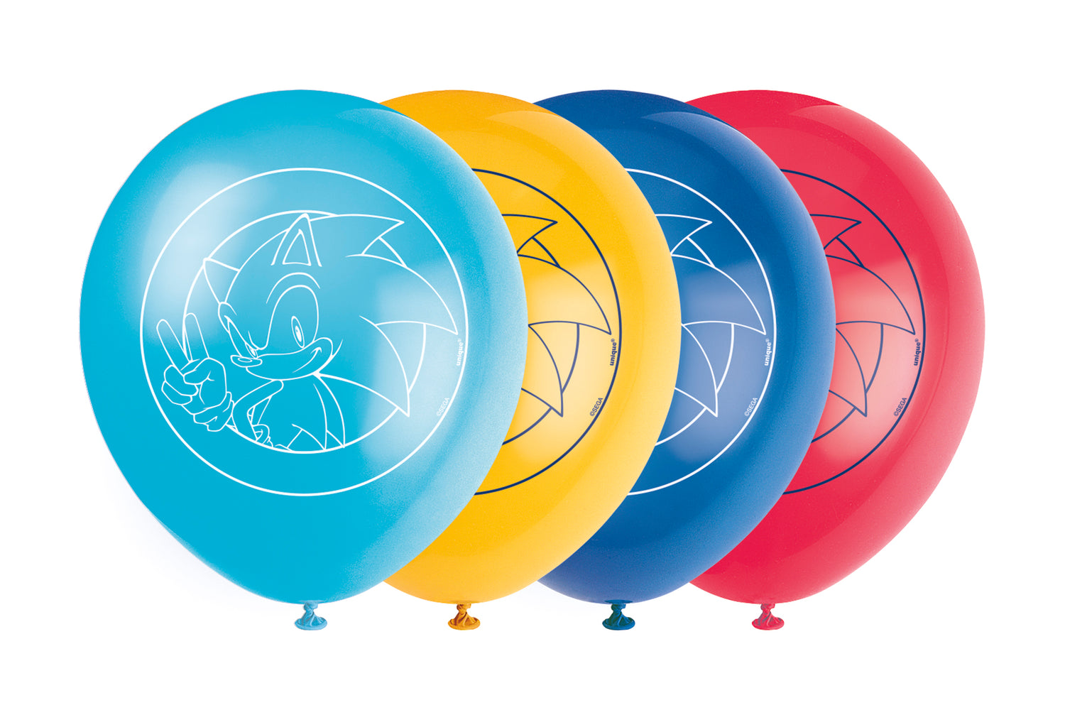 Sonic the Hedgehog Assorted 12" Latex Balloons, 8ct - Image 2