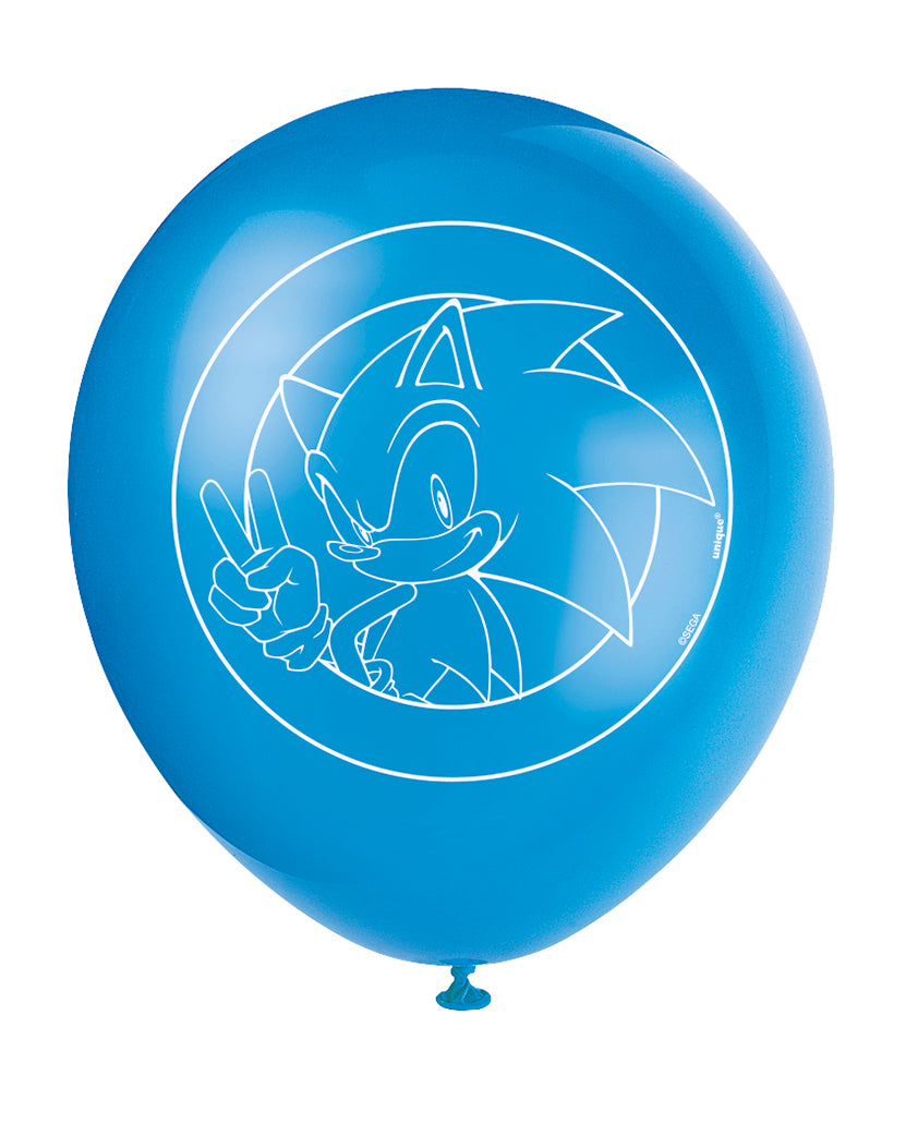 Sonic the Hedgehog Assorted 12" Latex Balloons, 8ct - Image 4