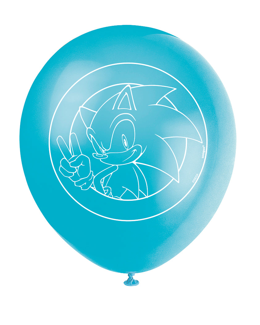 Sonic the Hedgehog Assorted 12" Latex Balloons, 8ct - Image 3
