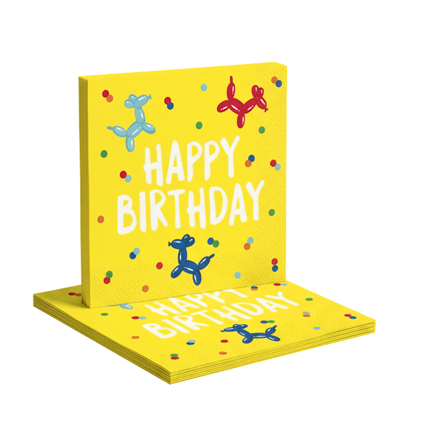 Balloon Dog Birthday Luncheon Napkins, 16ct