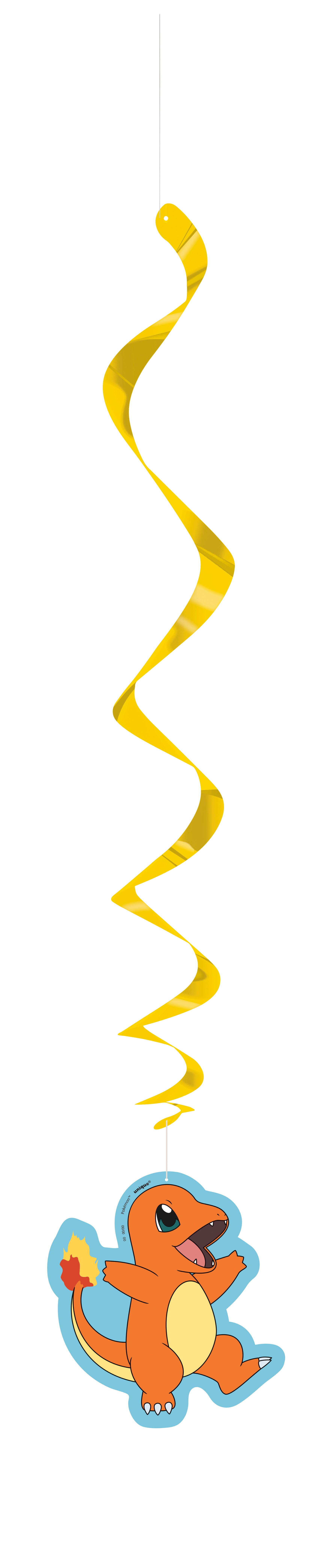Pokémon Hanging Swirl Decorations, 12ct - Image 10