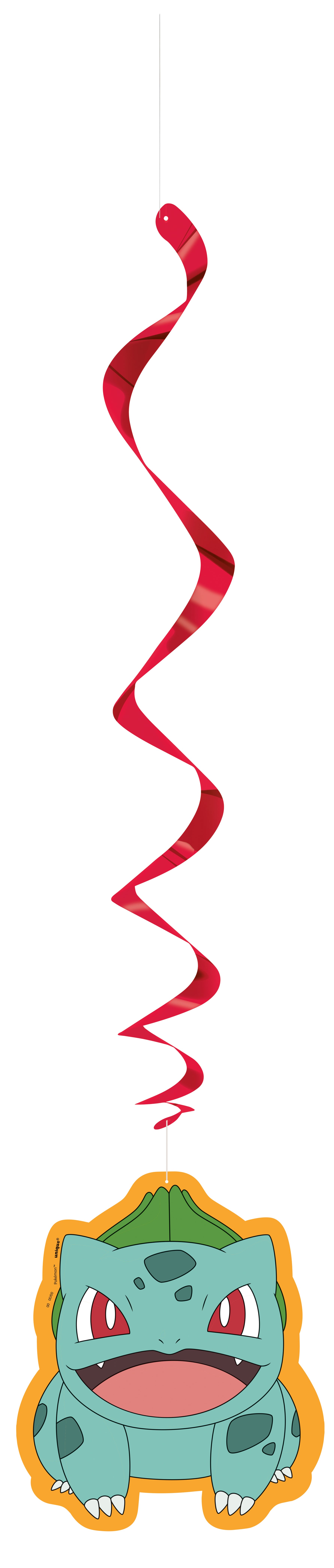 Pokémon Hanging Swirl Decorations, 12ct - Image 3