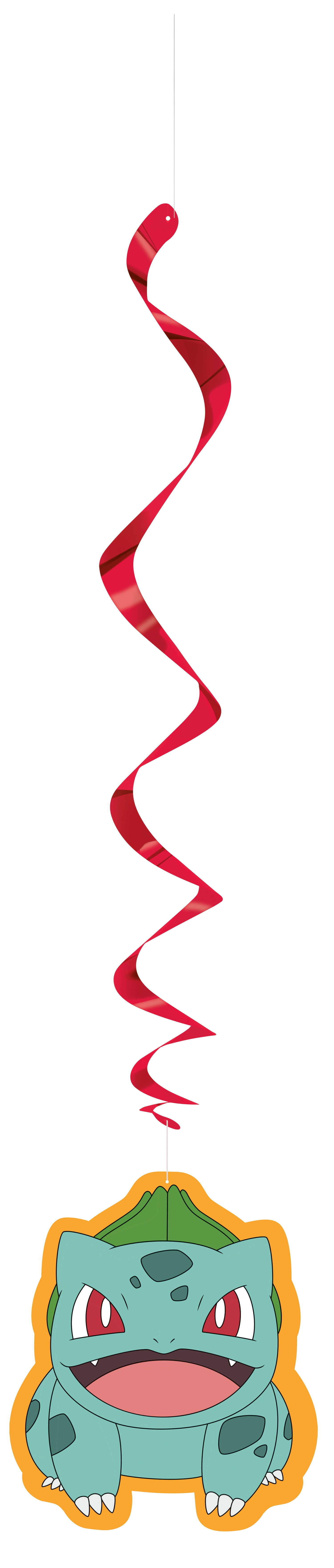 Pokémon Hanging Swirl Decorations, 12ct - Image 2