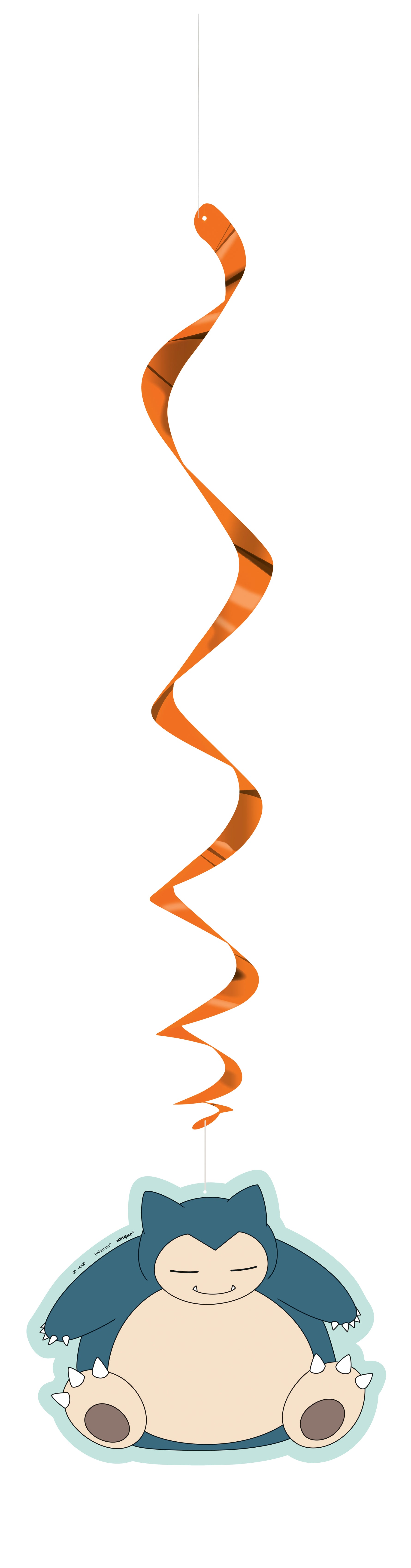 Pokémon Hanging Swirl Decorations, 12ct - Image 12