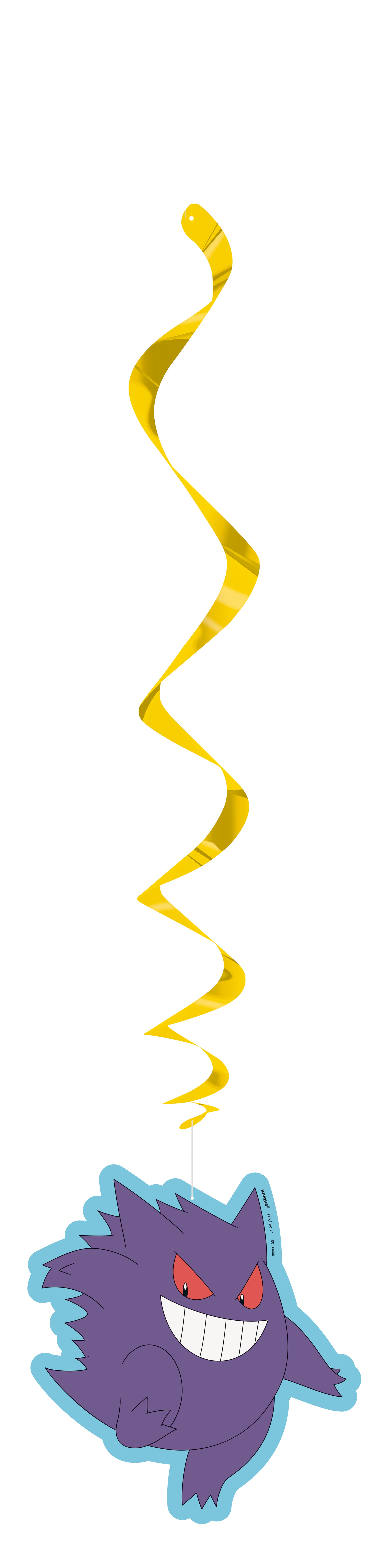 Pokémon Hanging Swirl Decorations, 12ct - Image 13